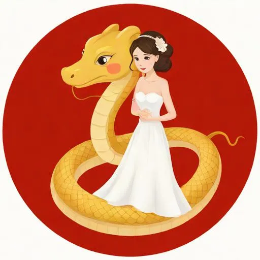 01年属蛇的最佳婚配表图片：女属蛇婚配表大全  第2张