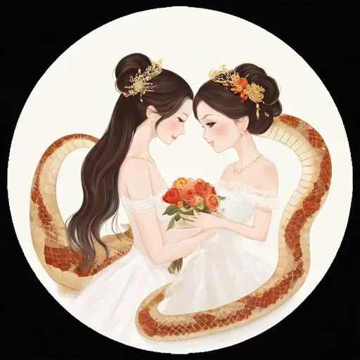 01年属蛇的最佳婚配表图片：女属蛇婚配表大全  第4张
